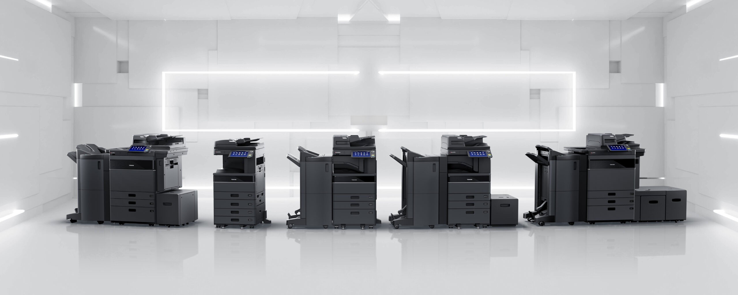 Sirius Digital Solutions Toshiba Multifunction printer lineup of managed print solutions for Hertfordshire & UK businesses